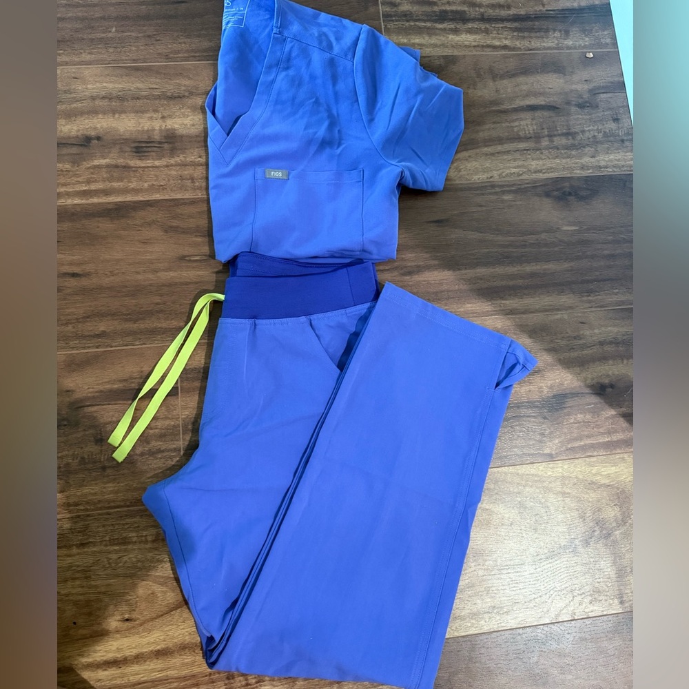 Figs Scrubs Set Blueberry